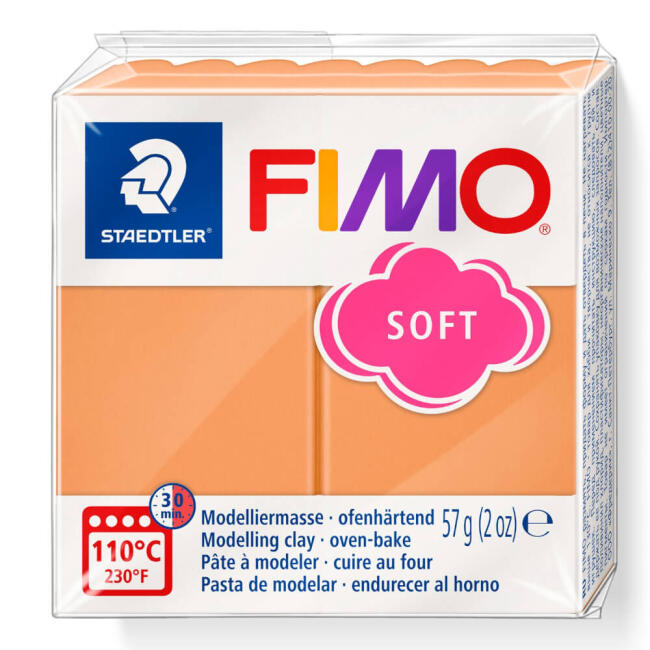 Fimo Soft Polimer Kil 57 g Papaya Sorbet T41 - 1