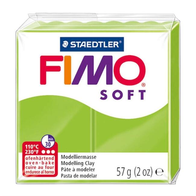 Fimo Soft Polimer Kil Apple Green 57 g - 2