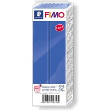 Fimo Soft Polimer Kil Brillant Blue 454 g - 1