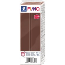 Fimo Soft Polimer Kil - Chocolate - 454gr - 1