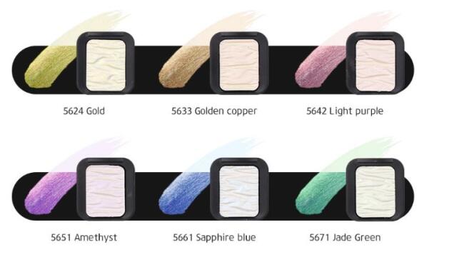 Finetech Sulu Boya Seti Irıdescent Pixie Dust 6’lı - 3