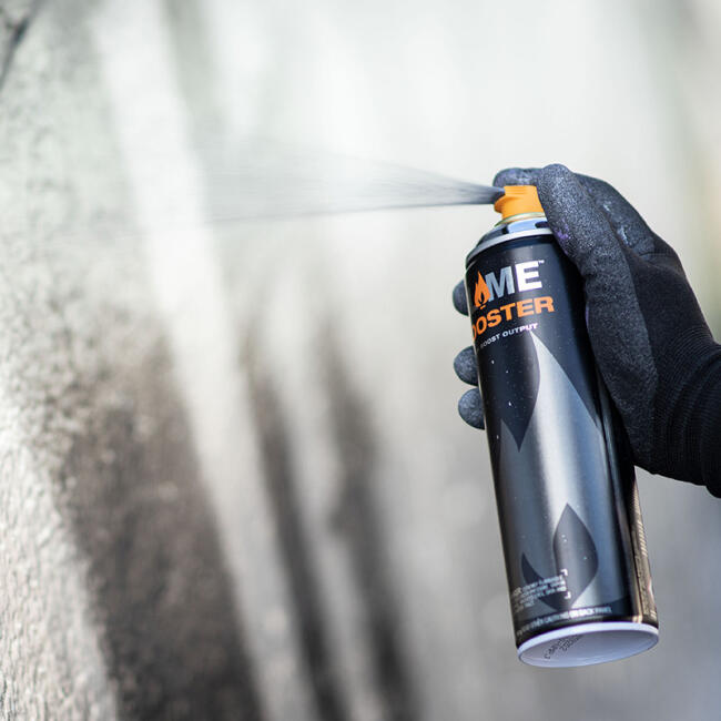 Flame Booster Sprey Boya 500 ml Black B901 - 2