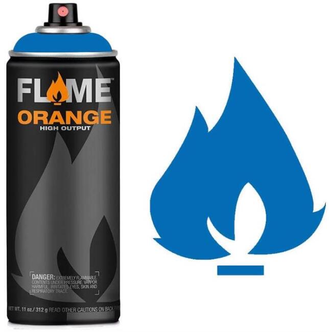 Flame Orange Sprey Boya 400 ml Sky Blue 510 - 1