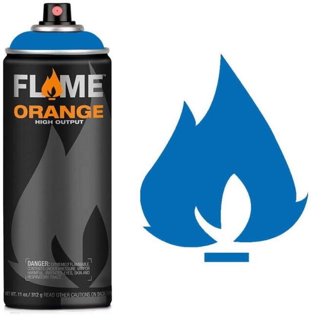 Flame Orange Sprey Boya 400 ml Sky Blue 510 - 2