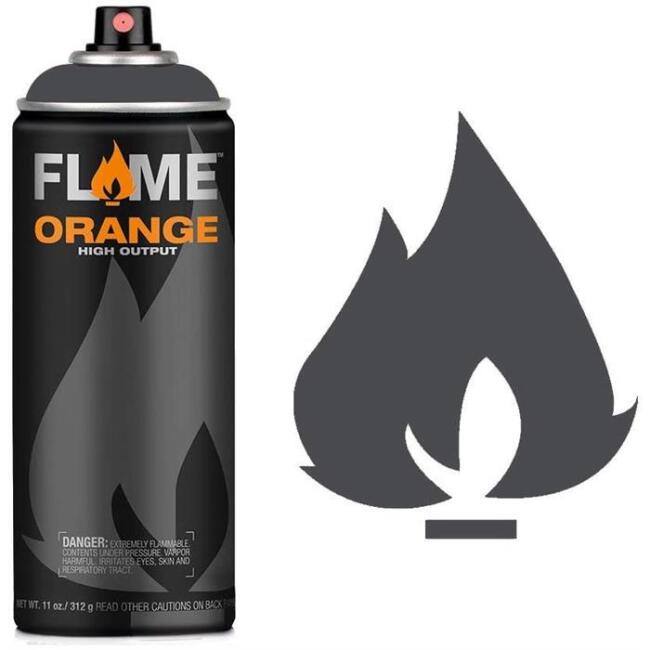 Flame Orange Sprey Boya 400 ml Anthracite Grey 844 - 1