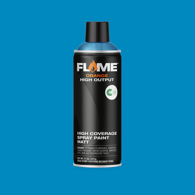Flame Orange Sprey Boya 400 ml Crazy Blue 511 - 2