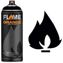 Flame Orange Sprey Boya 400 ml Deep Black 904 - Flame