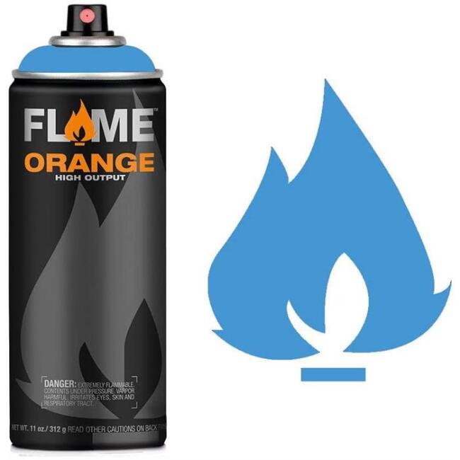 Flame Orange Sprey Boya 400 ml Light Blue 508 - 1