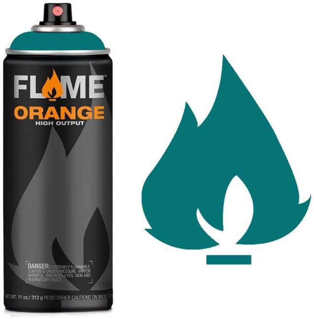 Flame Orange Sprey Boya 400 ml Ocean Blue 606 - 2