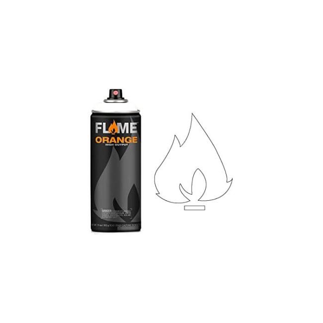 Flame Orange Sprey Boya 400 ml Pure White 900 - 1