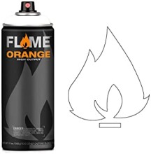 Flame Orange Sprey Boya 400 ml Pure Beyaz 900 - Flame (1)