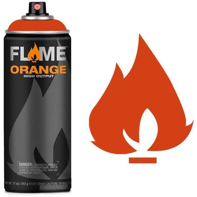 Flame Orange Sprey Boya 400 ml Red Orange 214 - 1