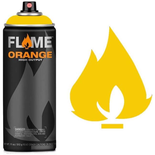 Flame Orange Sprey Boya 400 ml Signal Yellow 106 - 1