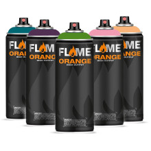 Flame Orange Sprey Boya 400 ml (Tüm Renkler) - Flame