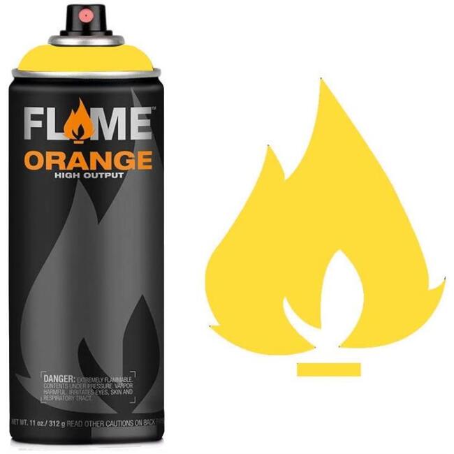 Flame Orange Sprey Boya 400 ml Zinc Yellow 102 - 1