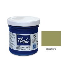 Flashe Matt Akrilik Boya 125 ml Bronze 712 - Lefranc Bourgeois
