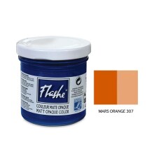 Flashe Matt Akrilik Boya 125 ml Mars Orange 307 - 1