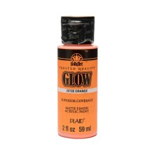 Folkart Glow In The Dark Orange 2Oz N:2872 - Plaid (1)