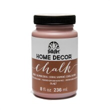 Folkart Home Decor Chalk Salmon Coral 236Ml N:34154 - Plaid (1)