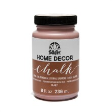 Folkart Home Decor Chalk Salmon Coral 236Ml N:34154 - Plaid