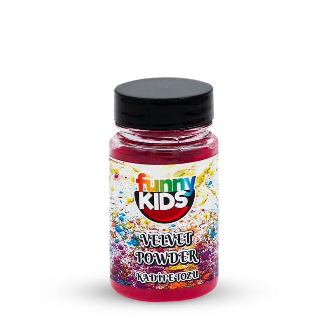 Funny Kids Kadife Tozu 90 cc Kırmızı 4782 - 1