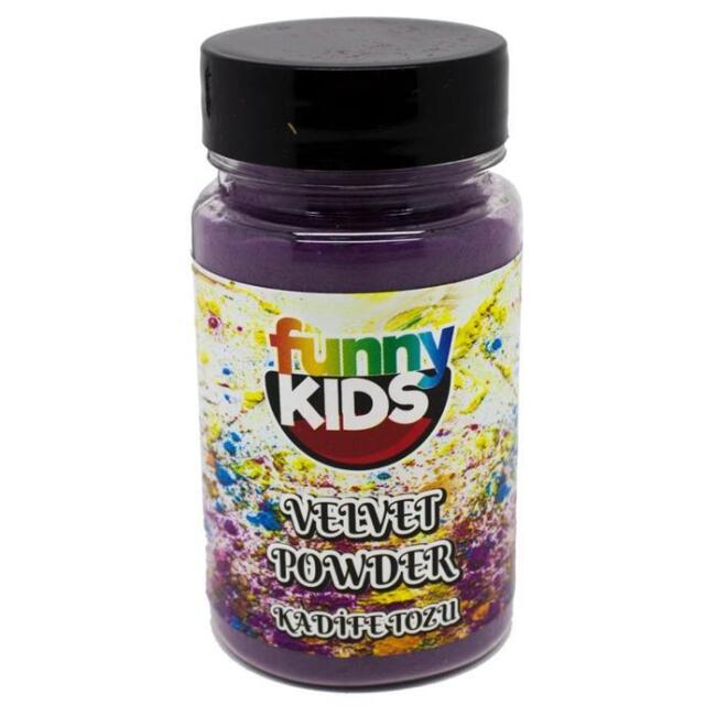 Funny Kids Kadife Tozu Mor - 1