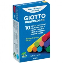 Giotto Robercolor Renkli Tebeşir 10 Adet - Giotto