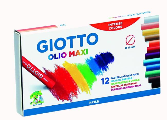 Giotto Yağlı Pastel Boya 12’li Set - 3