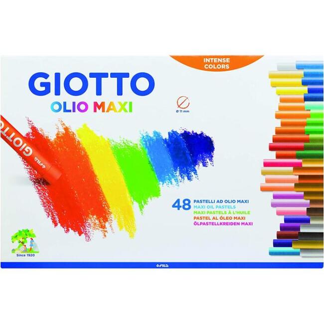 Giotto Yağlı Pastel Boya 48’li Set - 1