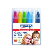 Gıpta Jel Yüz Boyası 6Lı N:K315 - GIPTA (1)