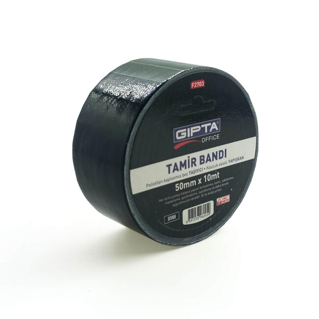 Gıpta Tamir Bandı 50 mm 10 Metre Siyah - 1