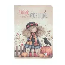 Gıpta Exclusive Think be Happy Not Defteri 80 gr A6 60 Yaprak 7761 - 1