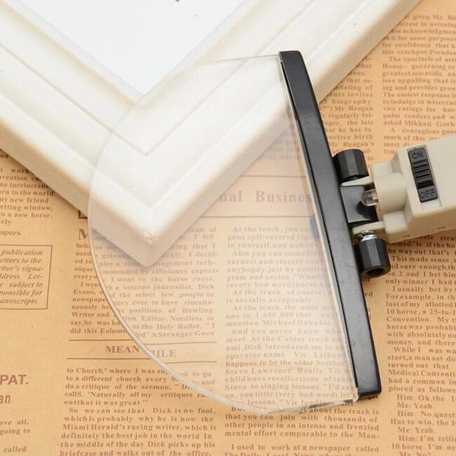 Glass Basa Takılan Büyüteç Mg81003 - 8