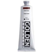 Golden Heavy Body Akrilik Boya 148 ml Seri 1 Violet Oxide 1405 - Golden