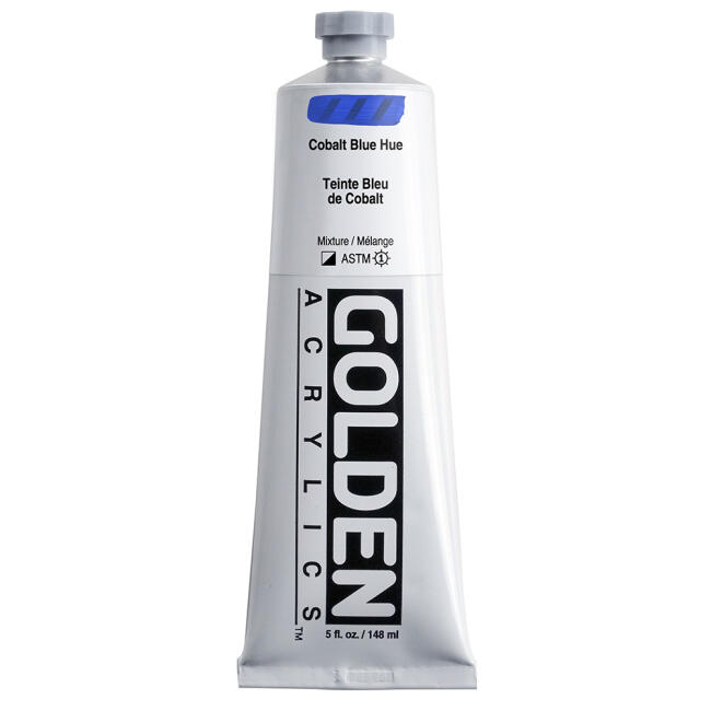 Golden Heavy Body Akrilik Boya 148 ml Seri 2 Cobalt Blue Hue 1556 - 1