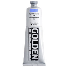 Golden Heavy Body Akrilik Boya 148 ml Seri 2 Light Ultramarine Blue 1566 - Golden