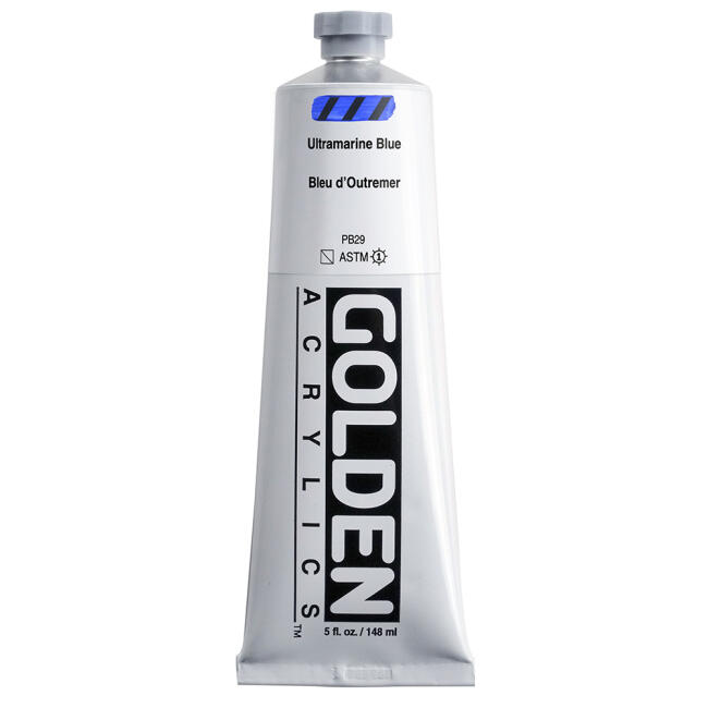 Golden Heavy Body Akrilik Boya 148 ml Seri 2 Ultramarine Blue 1400 - 1