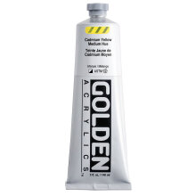 Golden Heavy Body Akrilik Boya 148 ml Seri 4 Cadmium Yellow Medium Hue 1554 - Golden