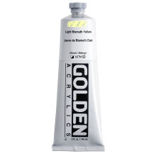 Golden Heavy Body Akrilik Boya 148 ml Seri 4 Light Bismuth Yellow 1574 - Golden