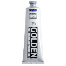 Golden Heavy Body Akrilik Boya 148 ml Seri 4 Phthalo Blue Green Shade 1255 - Golden