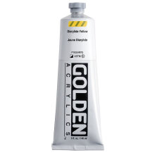 Golden Heavy Body Akrilik Boya 148 ml Seri 6 Diarylide Yellow 1147 - 1