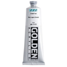 Golden Heavy Body Akrilik Boya 148 ml Seri 7 Cobalt Teal 1145 - 1