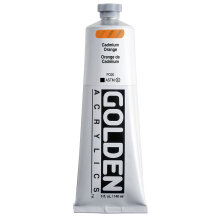 Golden Heavy Body Akrilik Boya 148 ml Seri 8 Cadmium Orange 1070 - 1