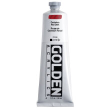 Golden Heavy Body Akrilik Boya 148 ml Seri 9 Cadmium Red Dark 1080 - Golden