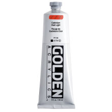 Golden Heavy Body Akrilik Boya 148 ml Seri 9 Cadmium Red Light 1090 - Golden