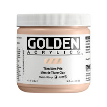 Golden Heavy Body Akrilik Boya 473 ml Seri 1 Titan Mars Pale 1576 - Golden