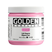 Golden Heavy Body Akrilik Boya 473 ml Seri 2 Light Magenta 1562 - Golden