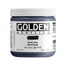 Golden Heavy Body Akrilik Boya 473 ml Seri 2 Payne'S Gray 1240 - Golden