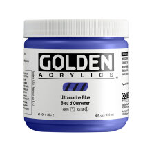 Golden Heavy Body Akrilik Boya 473 ml Seri 2 Ultramarine Blue 1400 - Golden