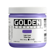 Golden Heavy Body Akrilik Boya 473 ml Seri 3 Light Violet 1568 - Golden